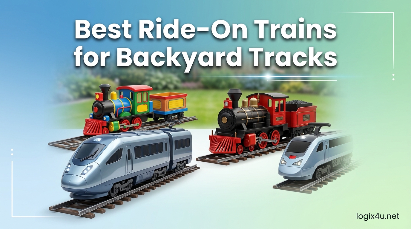 Best Ride-On Trains for Backyard Tracks