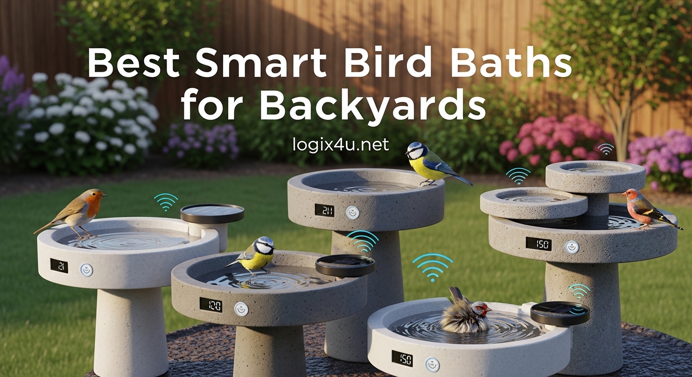 Best Smart Bird Baths for Backyards