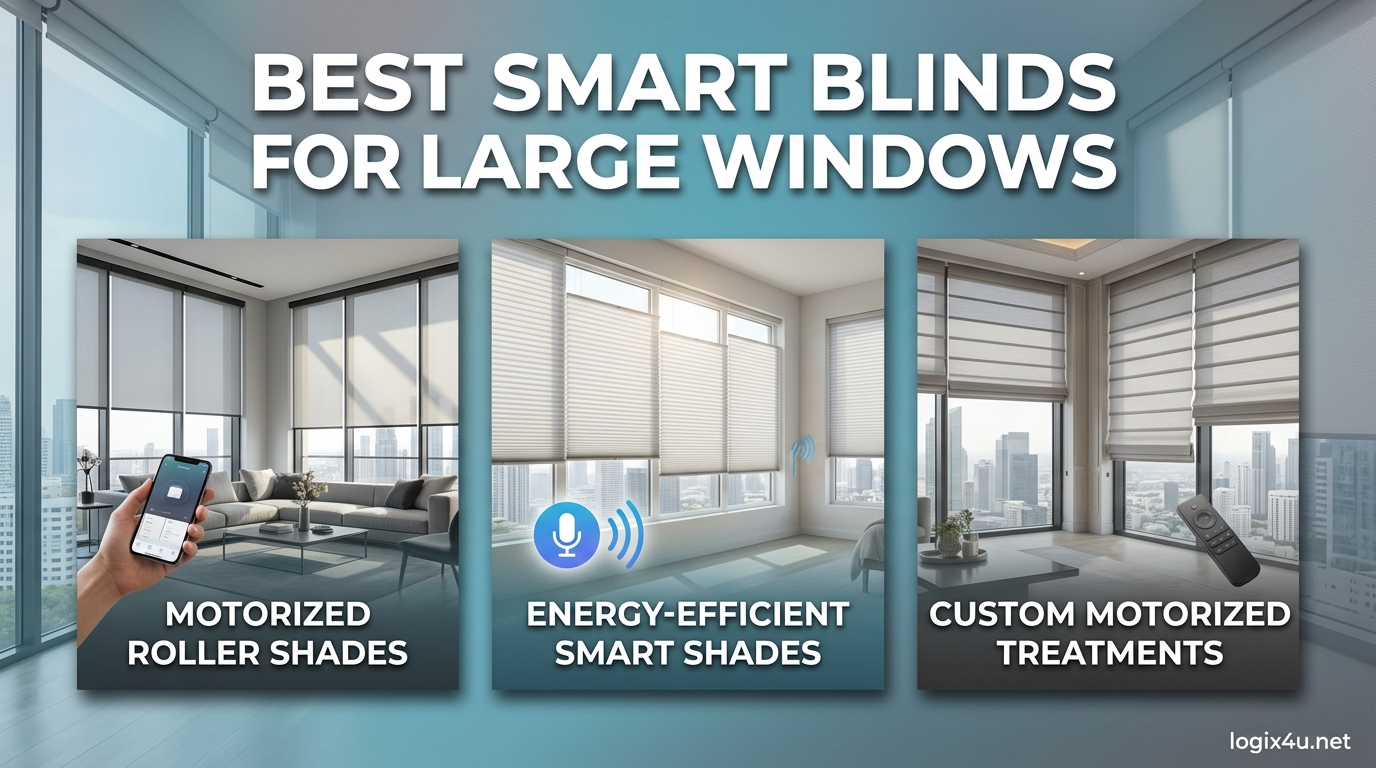 Best Smart Blinds for Large Windows