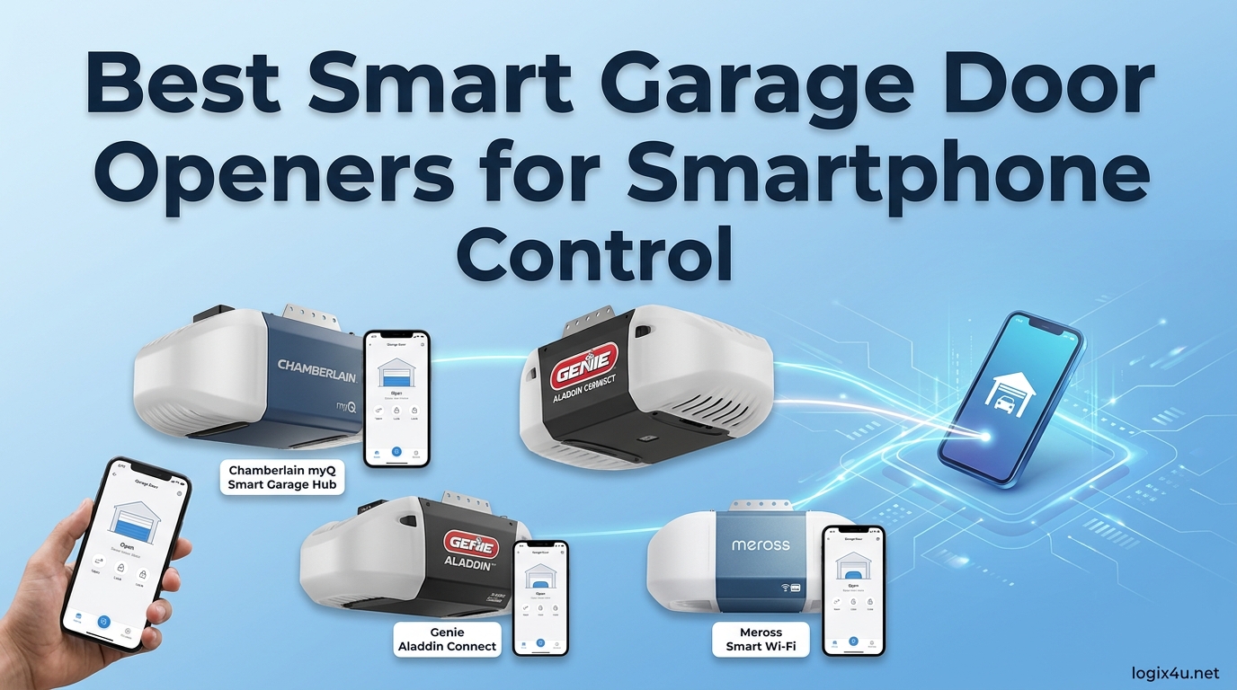 Best Smart Garage Door Openers for Smartphone Control