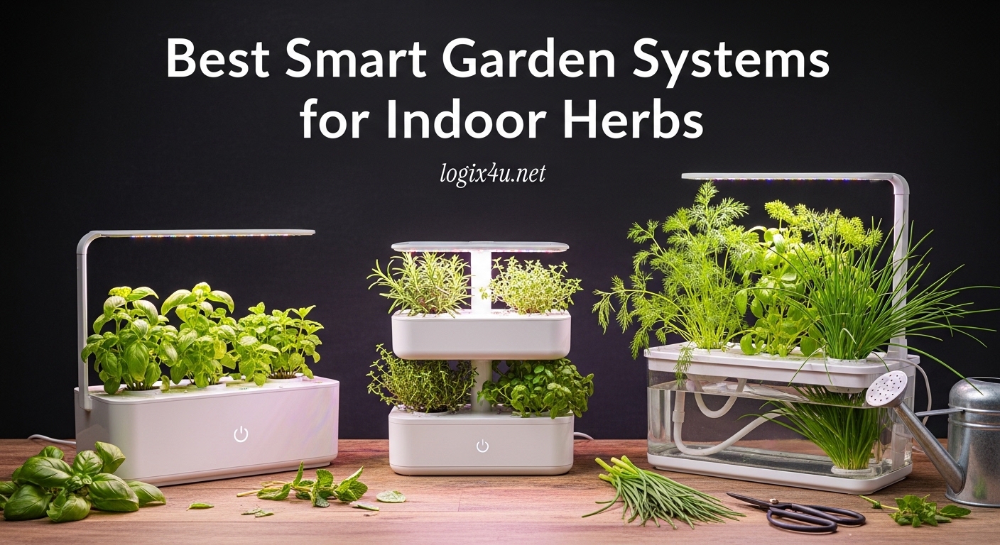 Best Smart Garden Systems for Indoor Herbs