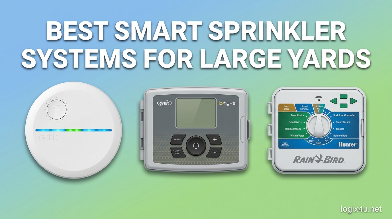 Best Smart Sprinkler Systems for Large Yards