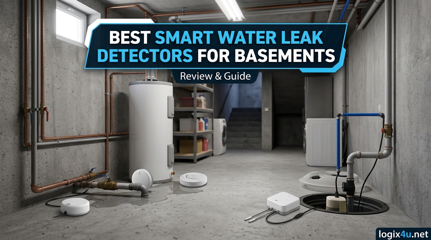 Best Smart Water Leak Detectors for Basements
