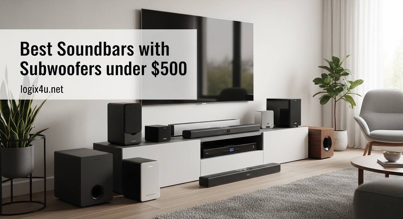 Best Soundbars with Subwoofers under $500