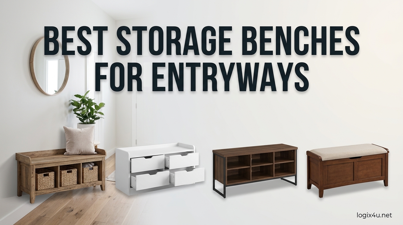 Best Storage Benches for Entryways