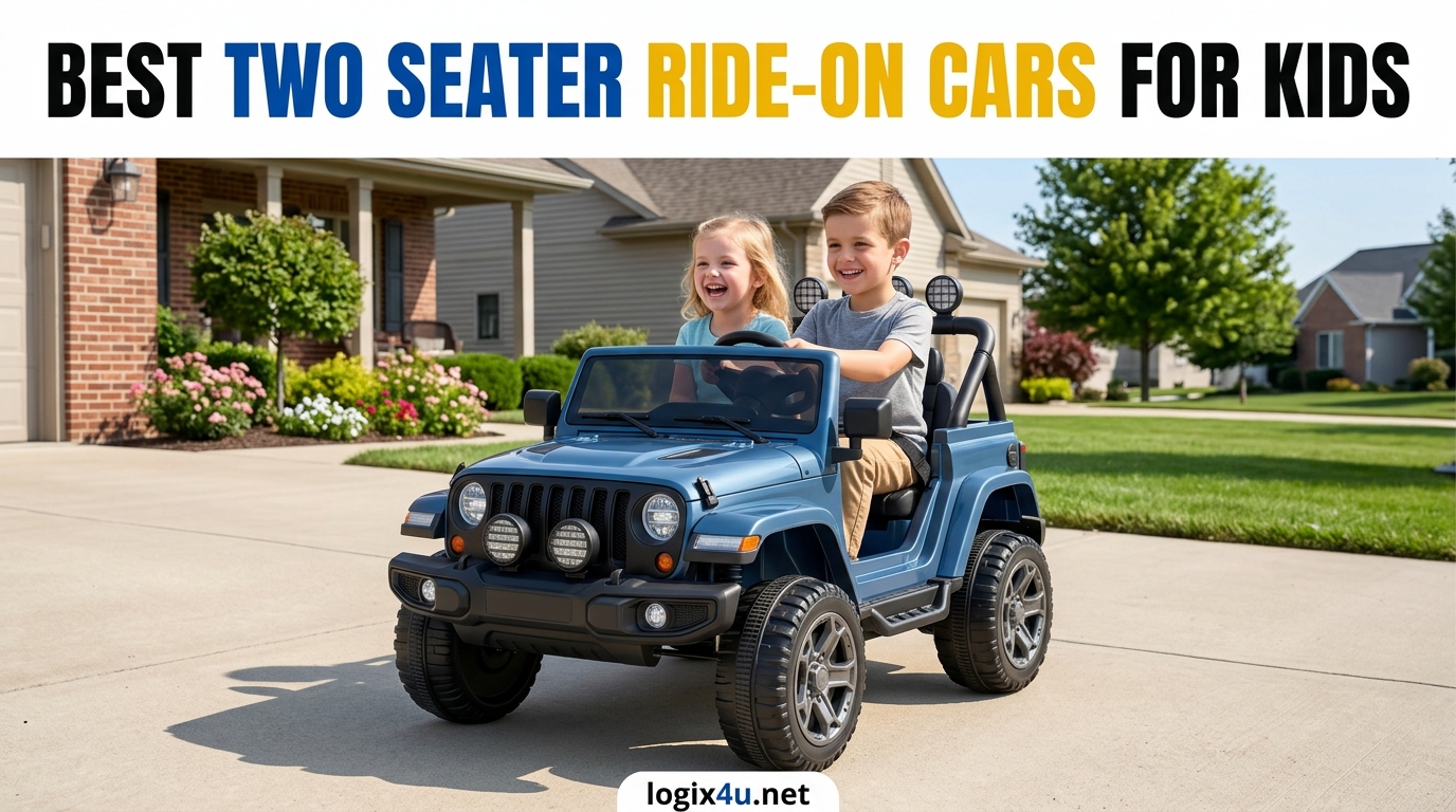 Best Two Seater Ride-On Cars for Kids