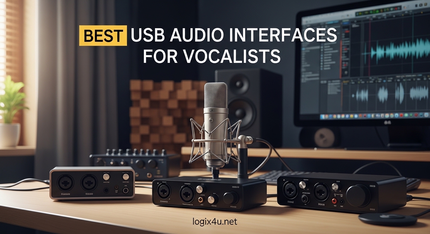 Best USB Audio Interfaces for Vocalists