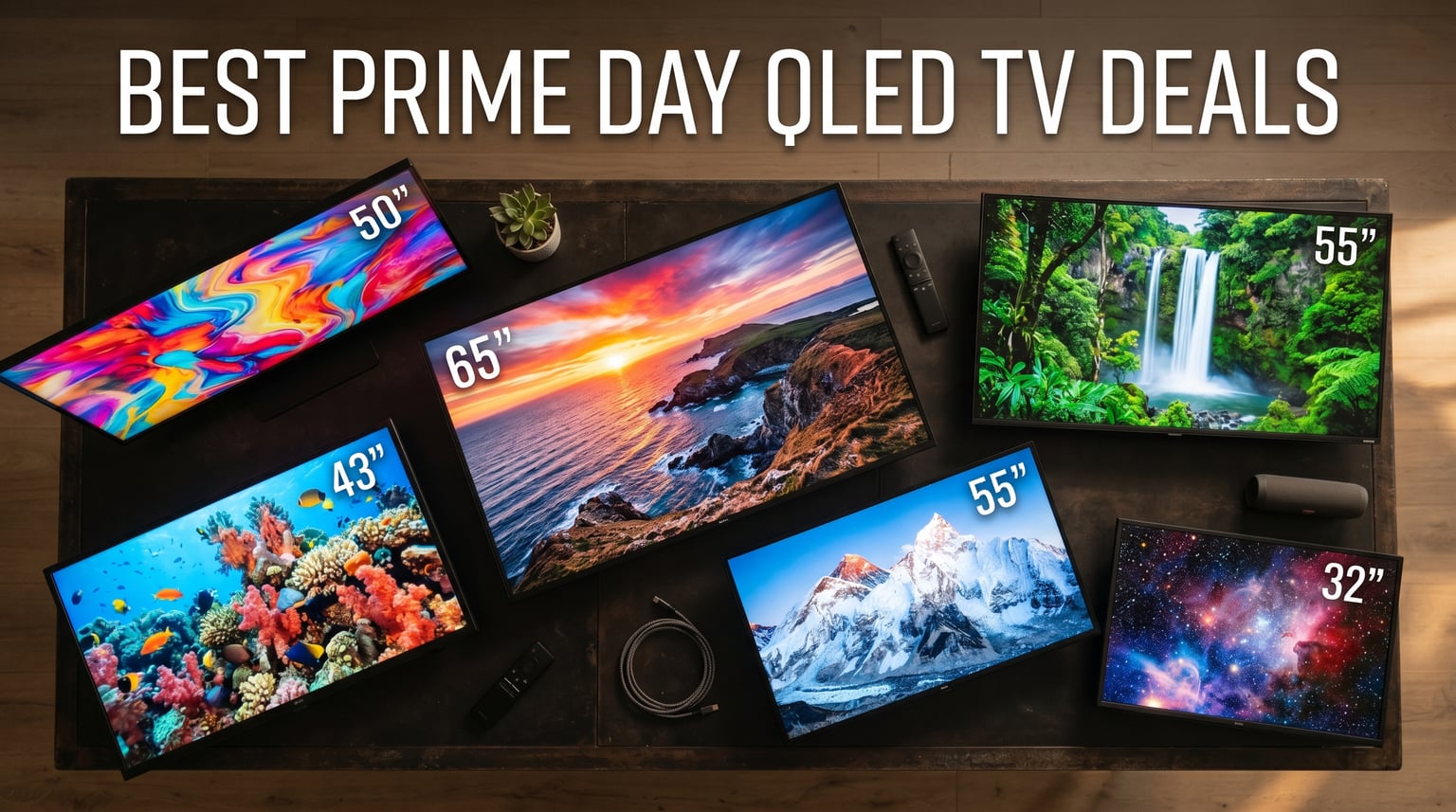 Best Amazon Prime Day QLED TV Deals 2026