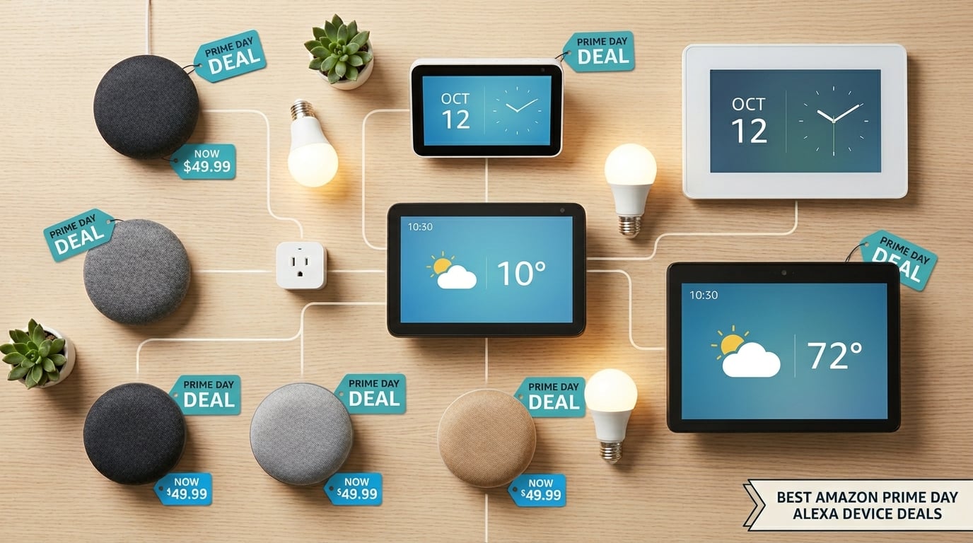 Best Amazon Prime Day Alexa Device Deals 2026