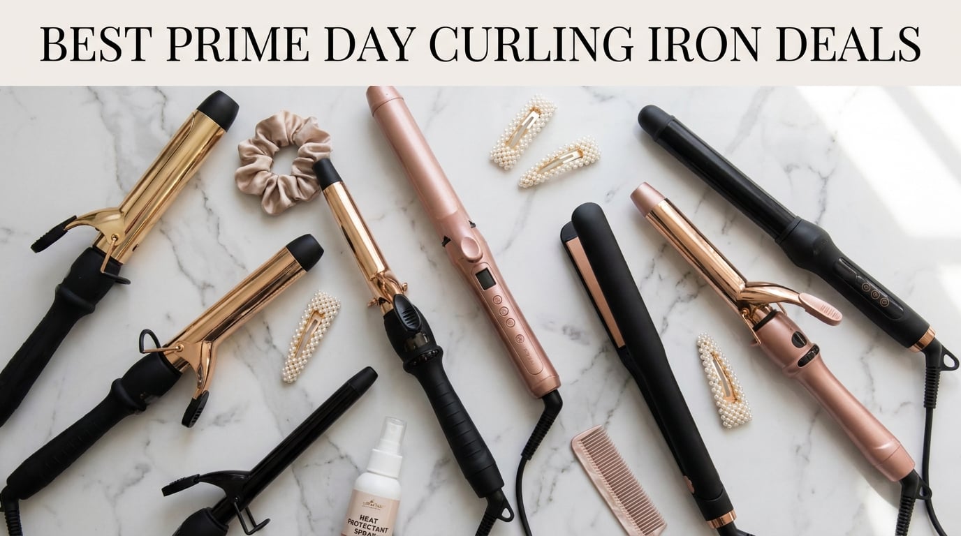 Best Amazon Prime Day Curling Iron Deals