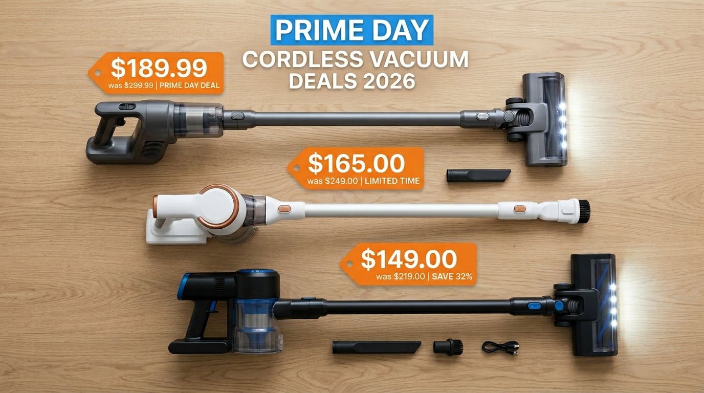 Best Amazon Prime Day Cordless Vacuum Deals