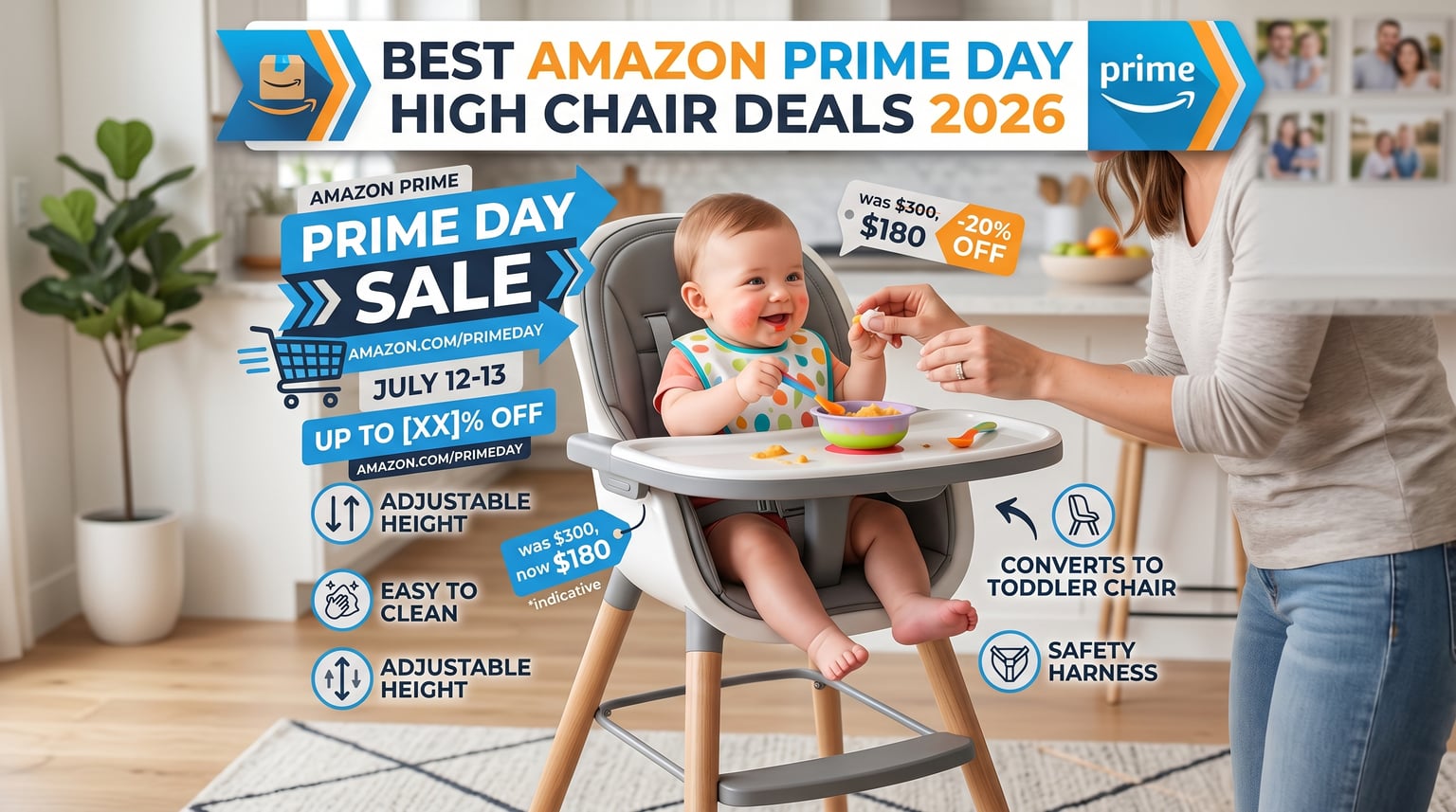 Best Amazon Prime Day High Chair Deals