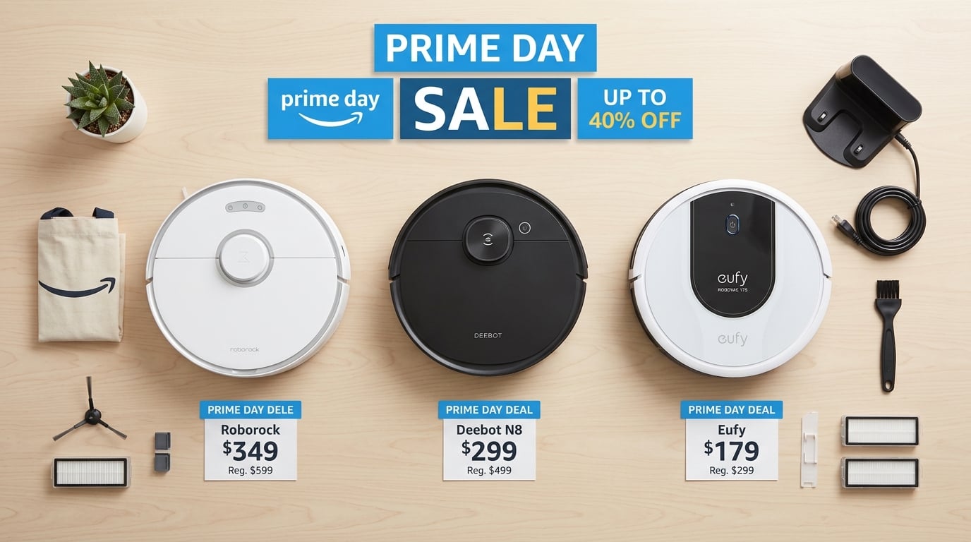 Best Amazon Prime Day Robot Vacuum Deals