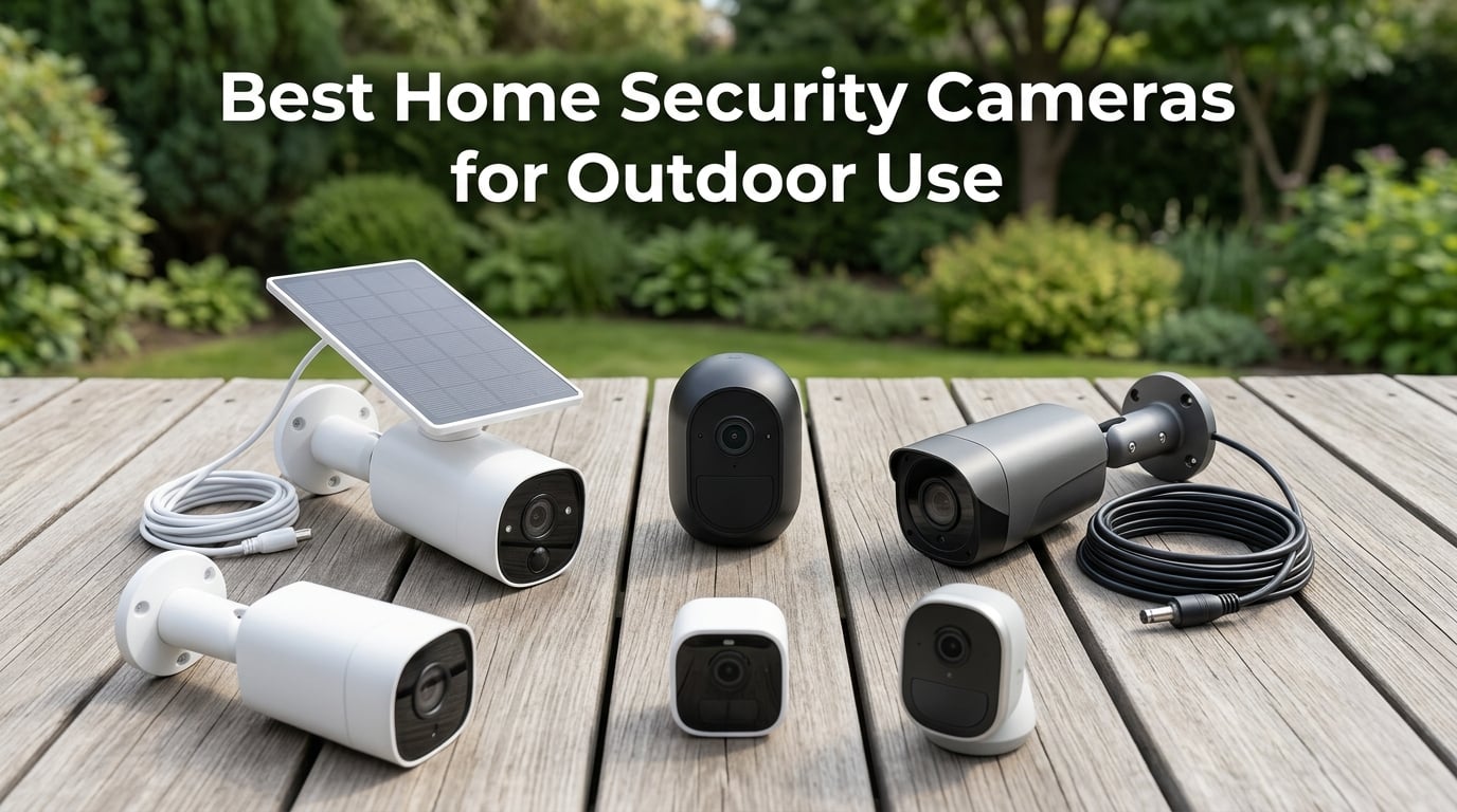 Best Home Security Cameras for Outdoor Use