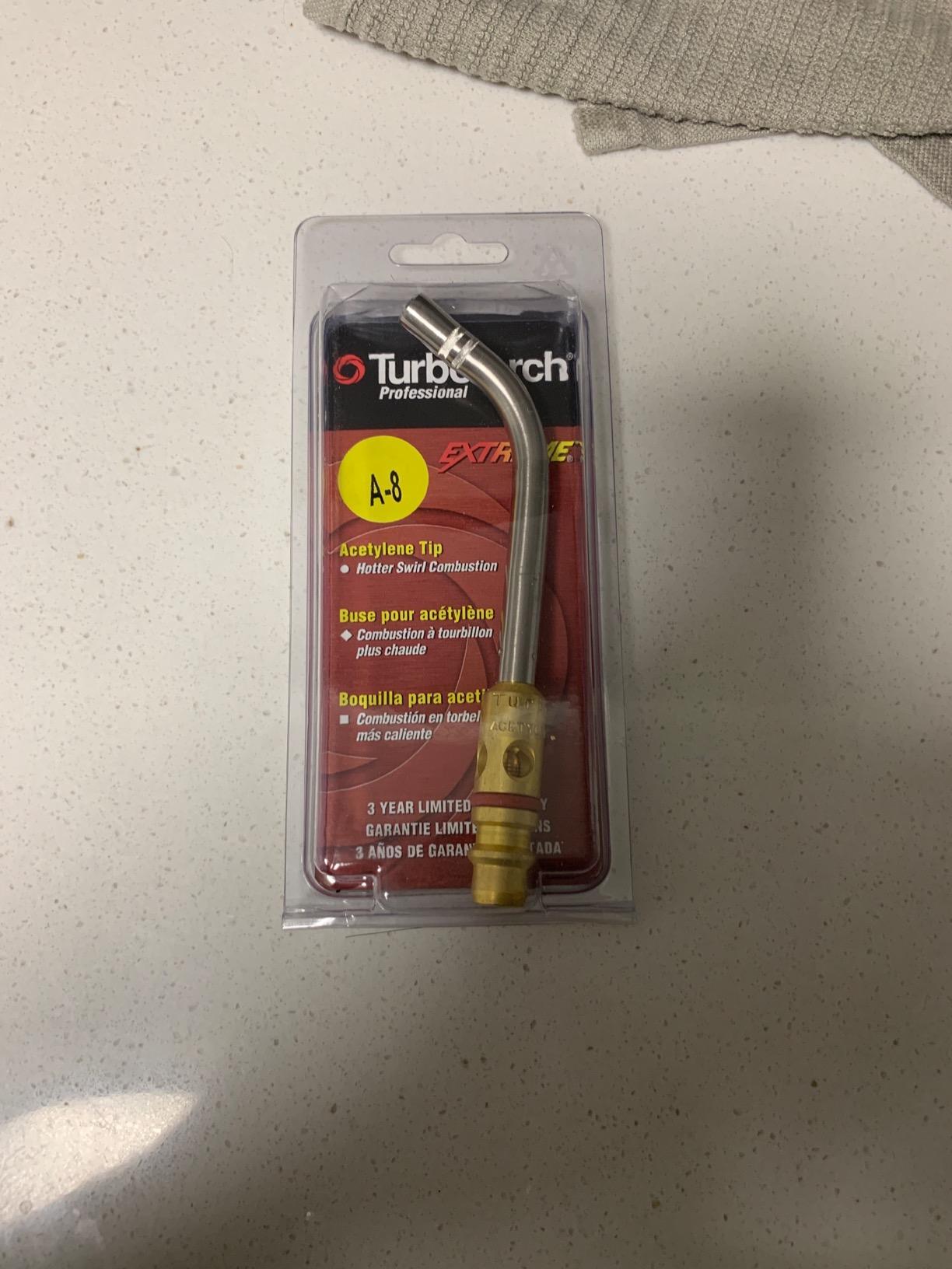 TURBOTORCH 0386-0403 STK-9 Hand Torch Kit for Soft Soldering and Brazing Copper, Brass, Steel, Bronze, Aluminum, Propane/Mapp Pro, Extreme Swirl Technology, 360 Degree, STK-R Regulator, ST-3 Tip customer photo 1