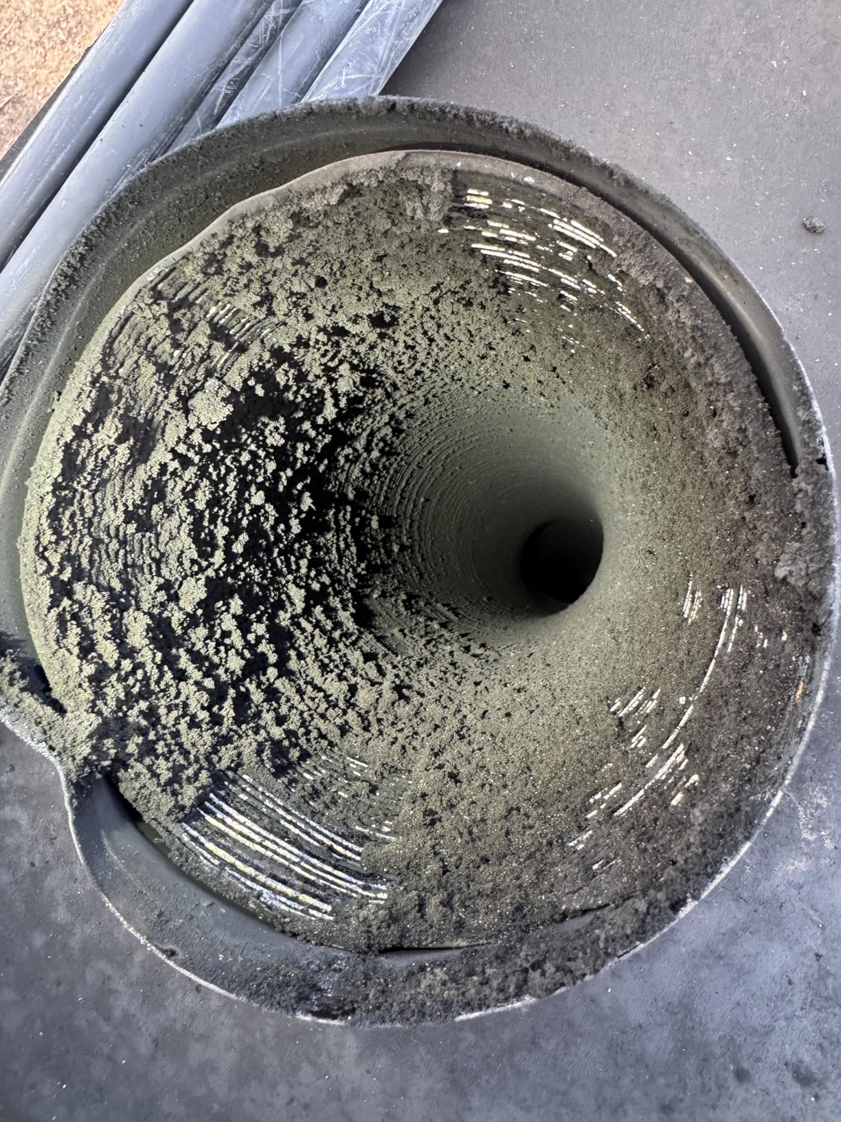 SootEater Rotary Chimney Cleaning System - Gardus RCH205-B Chimney Sweep Kit, Cleans Open Chimneys up to 18' with 6 Flexible 3' Rods, Trim-to-Fit Spinning Chimney Whip customer photo 2