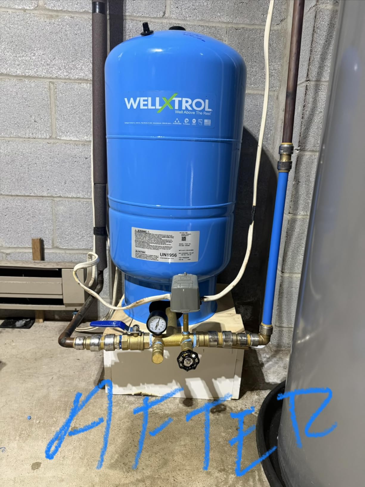 Amtrol WX-202 Well Pressure Tank customer photo 2