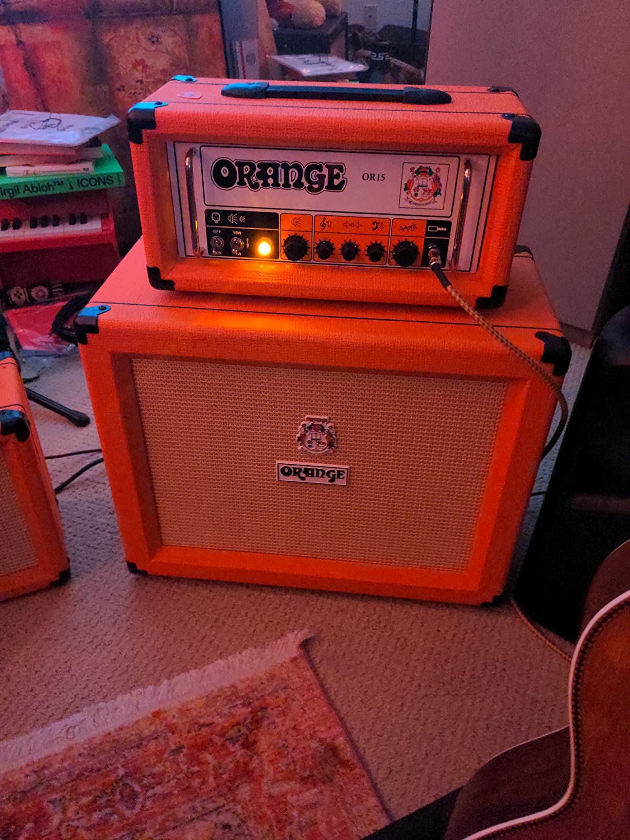Orange 1x12 Cabinet Celestion V30 16 Ohm, Black customer photo 2