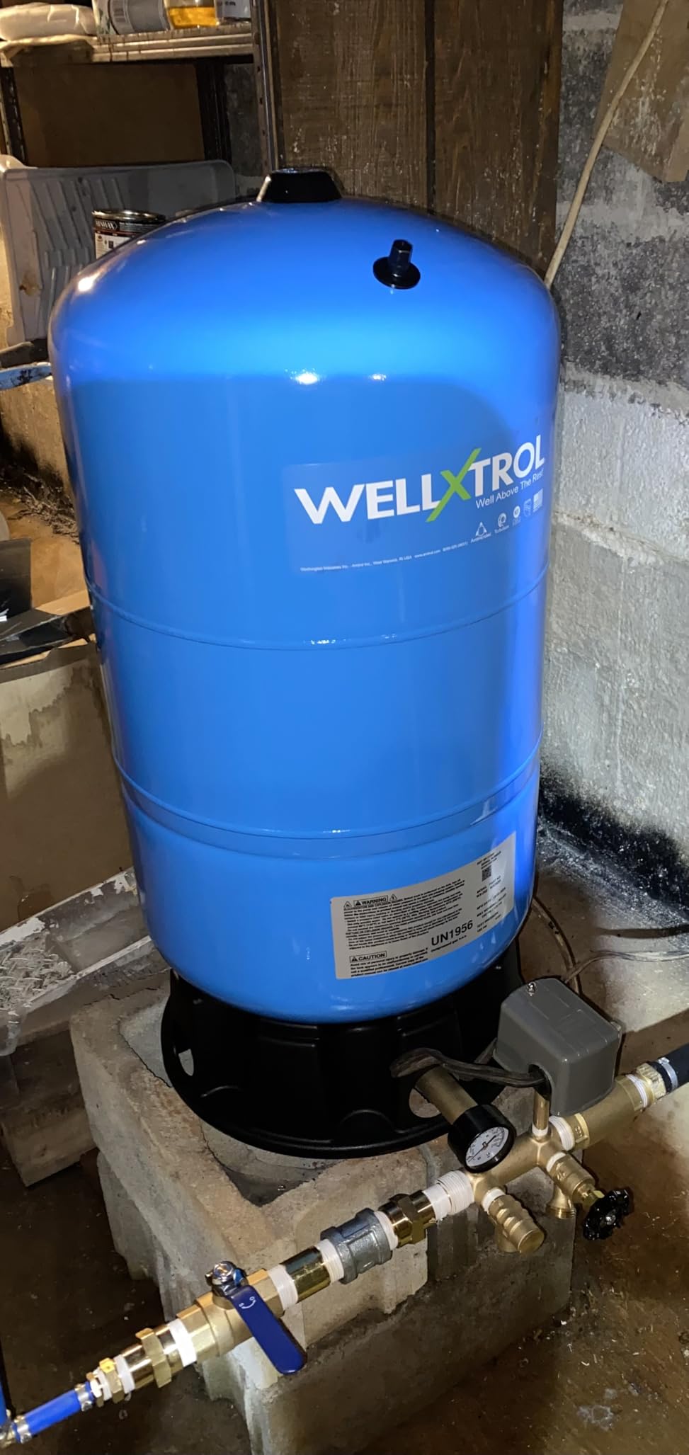 Amtrol-Well-X-Trol 20 Gallon Water System Pressure Tank with Composite Base - WX-202D customer photo 1
