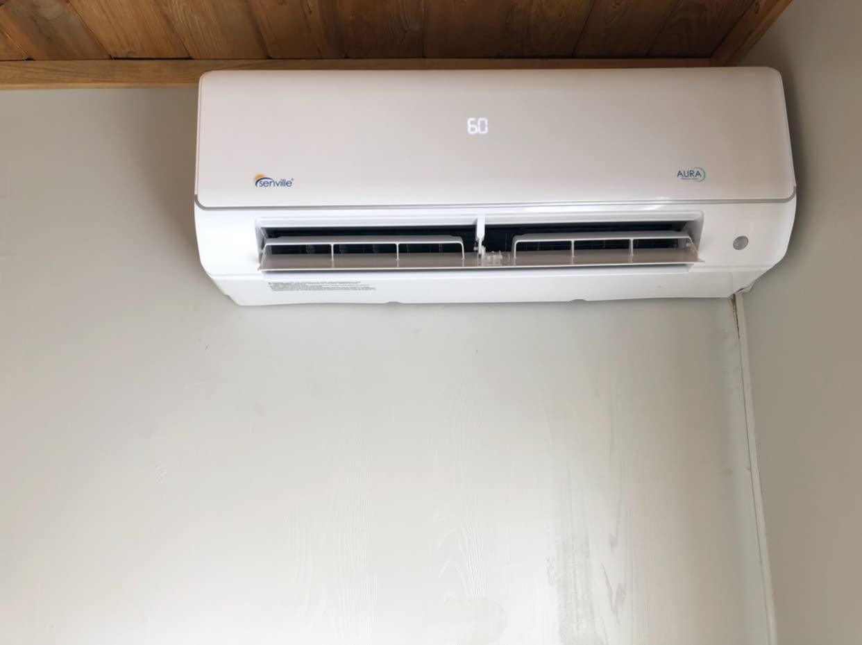 Senville 36000 BTU Quad Zone Mini Split Air Conditioner Heat Pump, 3 Ton, 4 Zone, Works with Alexa customer photo 1