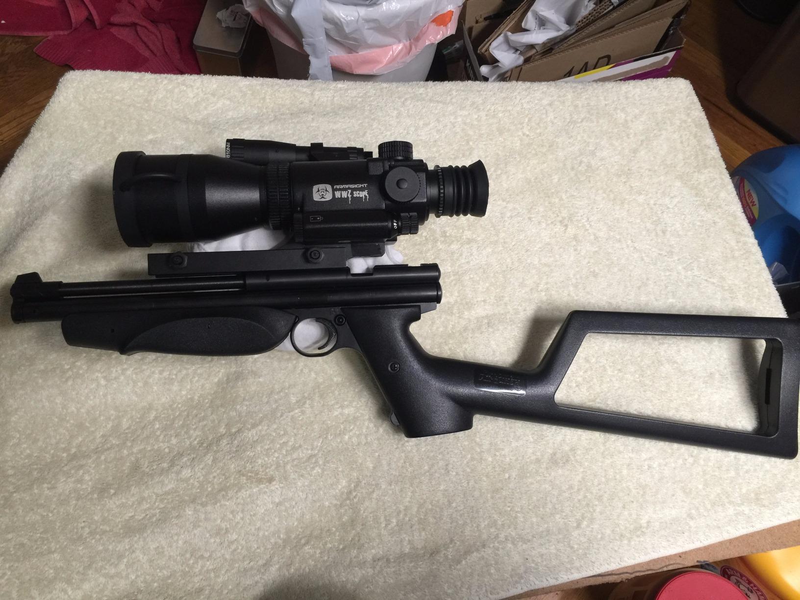 Crosman P1377 American Classic Variable-Pump .177-Caliber Pellet Air Pistol customer photo 1