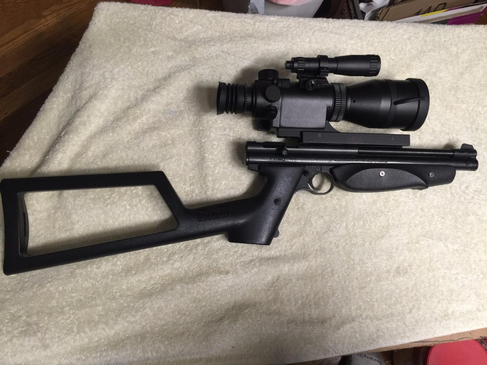 Crosman P1377 American Classic Variable-Pump .177-Caliber Pellet Air Pistol customer photo 2