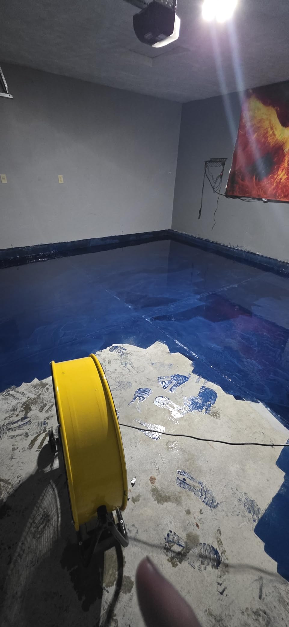 Rust-Oleum 299743 RockSolid Metallic Garage Floor Coating Kit, Gunmetal, 70 Fl. Oz customer photo 2