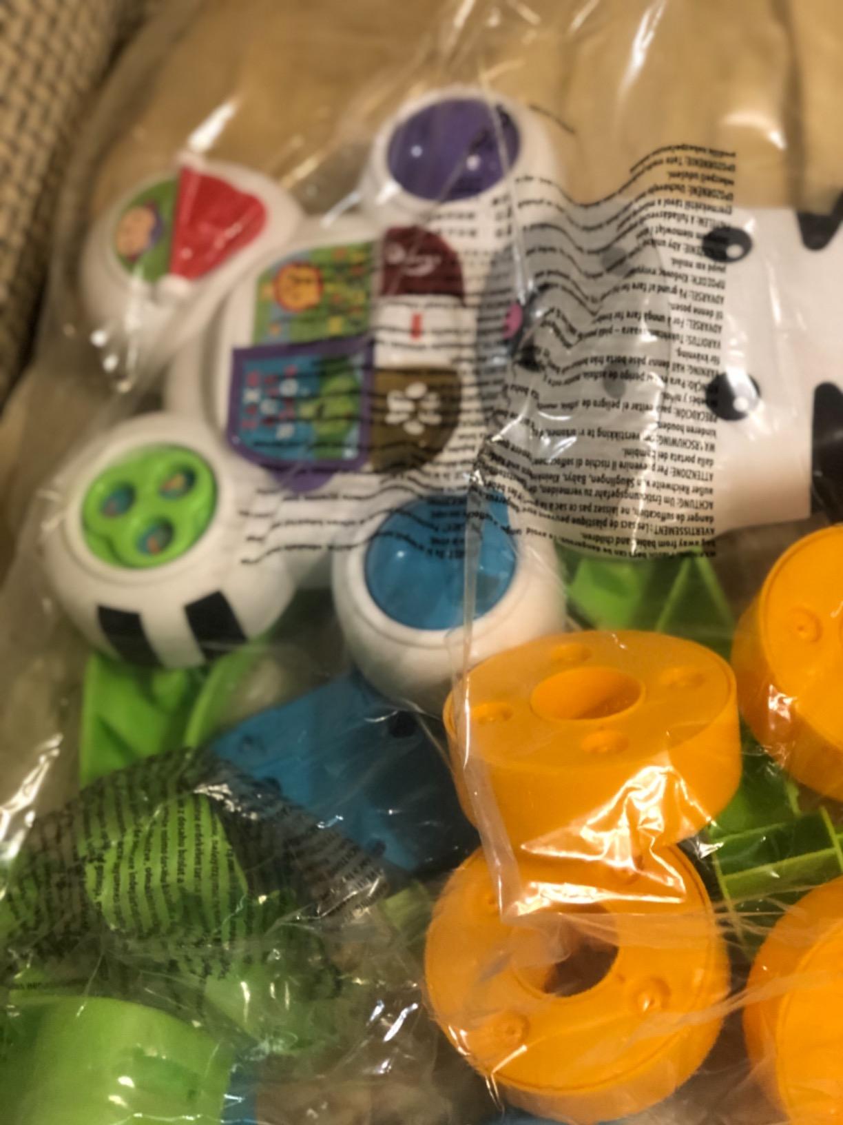 Fisher-Price Baby Push Toy Learn with Me Zebra Walker Musical Learning Activity with Lights & Fine Motor Play for Infants Ages 6+ Months customer photo 2