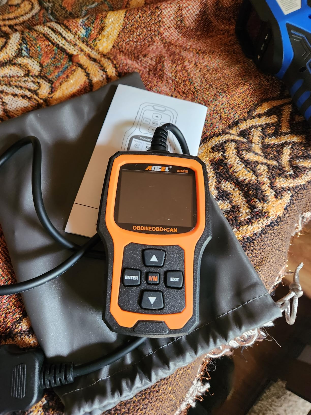 ANCEL AD410 Enhanced OBD2 Scanner, Vehicle Code Reader for Check Engine Light, Automotive OBD II Scanner Fault Diagnosis customer photo 1
