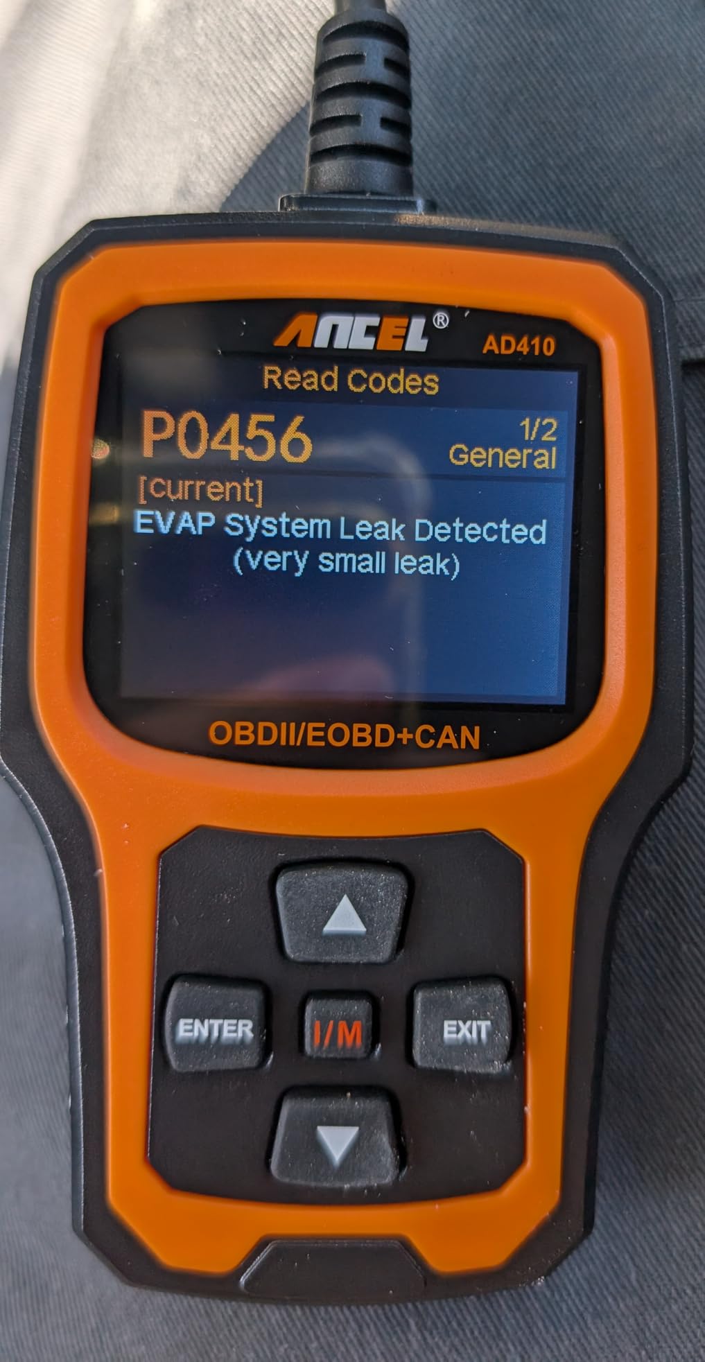 ANCEL AD410 Enhanced OBD2 Scanner, Vehicle Code Reader for Check Engine Light, Automotive OBD II Scanner Fault Diagnosis customer photo 2