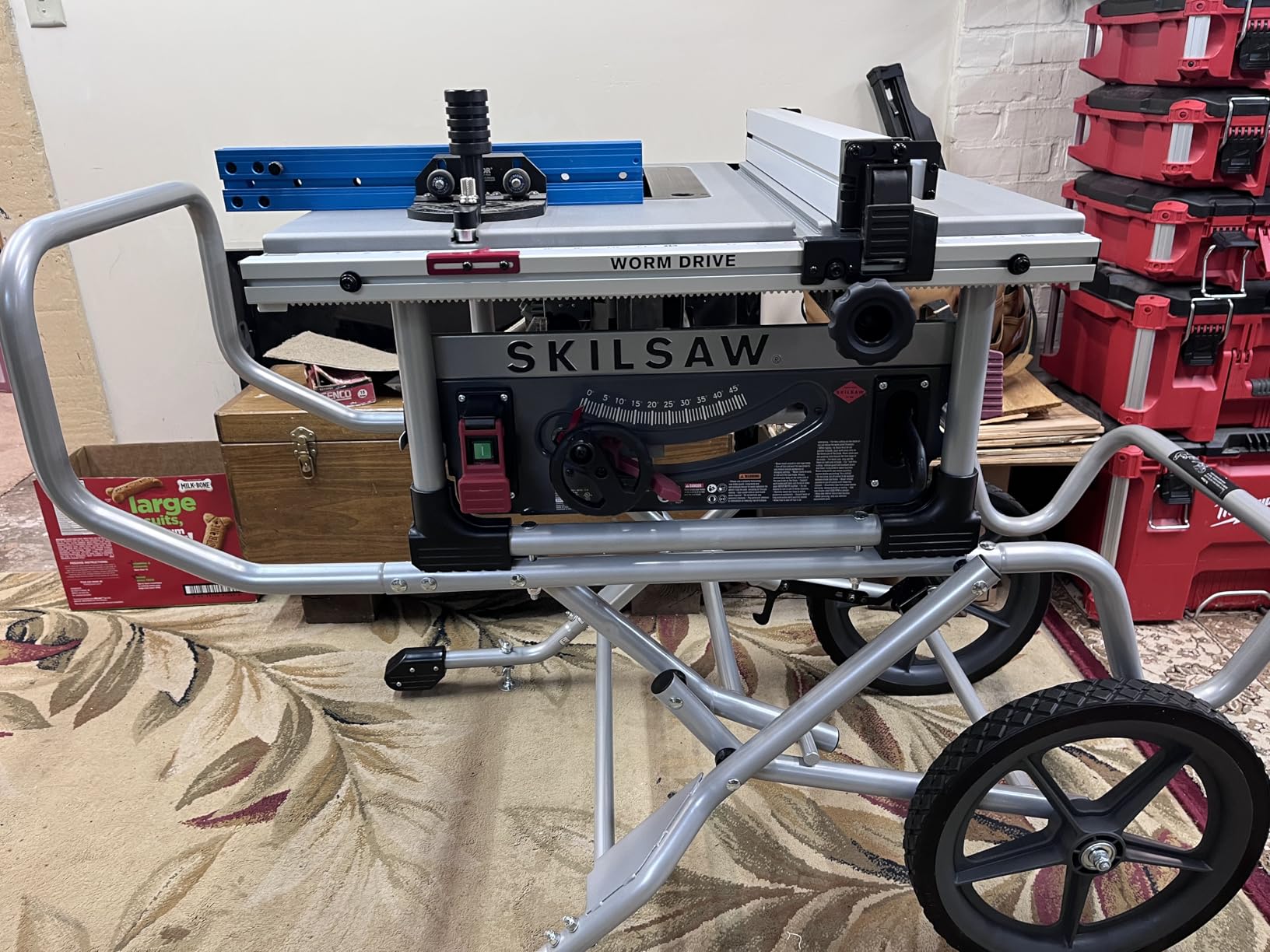 SKIL 10 Inch Heavy Duty Worm Drive Table Saw with Stand - SPT99-11 customer photo 1