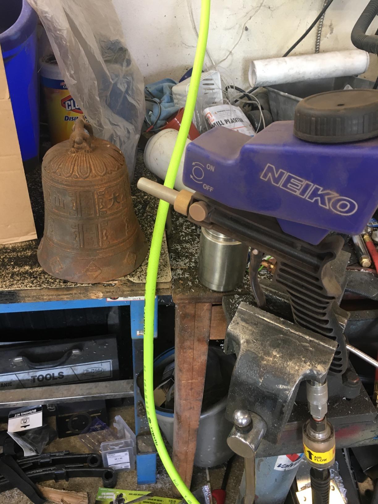NEIKO 30068A Air Sand Blaster Gun | Remove Paint, Rust, Stains, and Grime on Surfaces | Gravity Feed | Replaceable Steel Nozzle customer photo 2