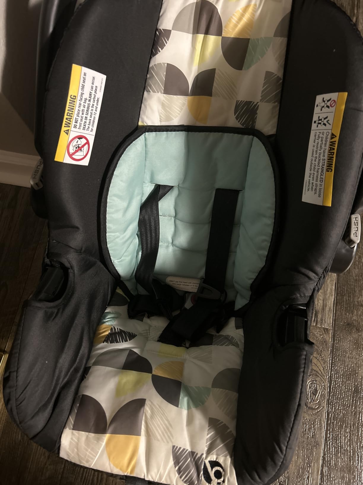 Baby Trend EZ Ride 35 Travel System, Stroller and Infant Car Seat Combo, Doodle Dots customer photo 2