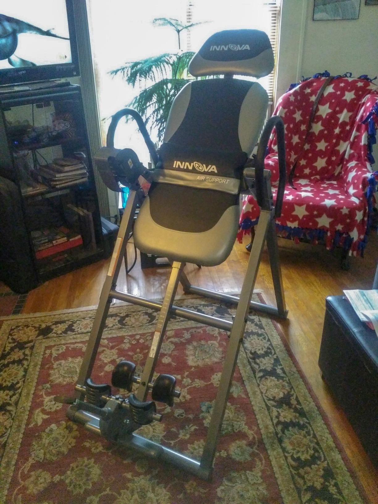 Innova ITX9900 Inversion Table with Air Lumbar Support customer photo 2