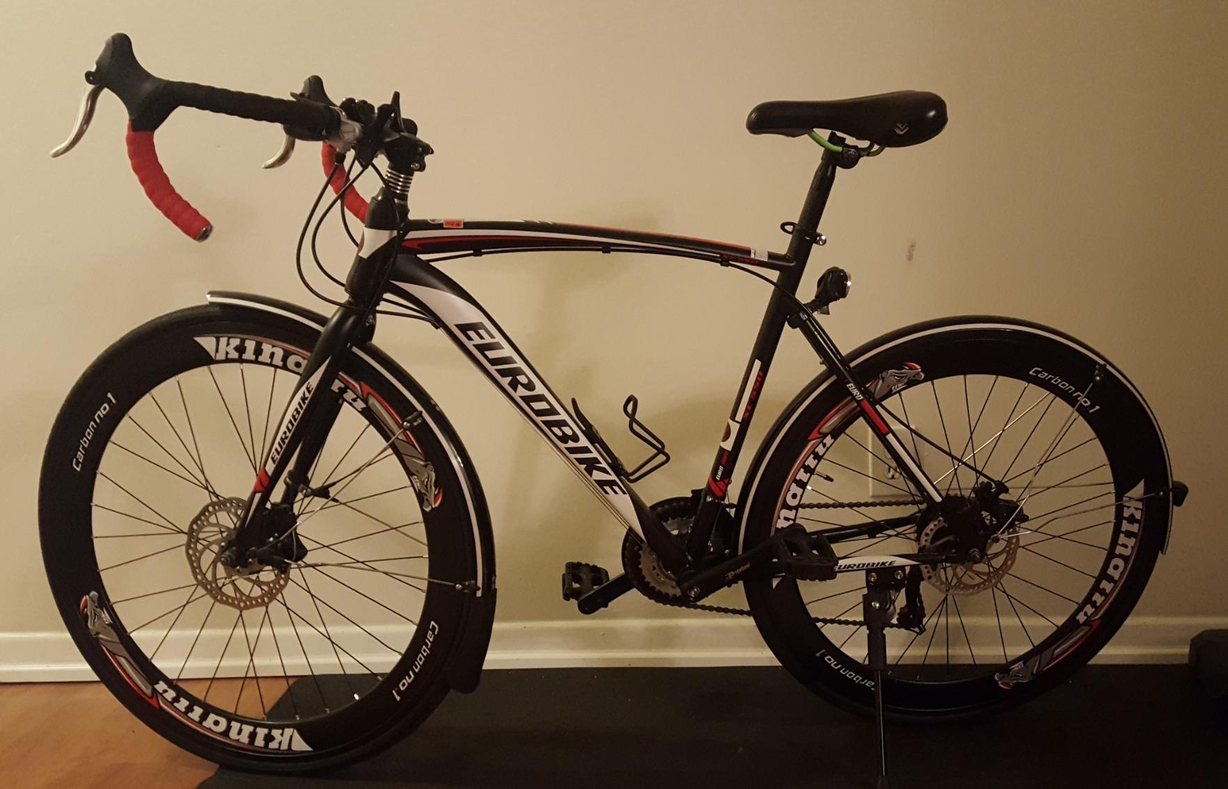 EUROBIKE Bikes EURXC550 21 Speed Road Bike 700C Wheels Road Bicycle Dual Disc Brake customer photo 2