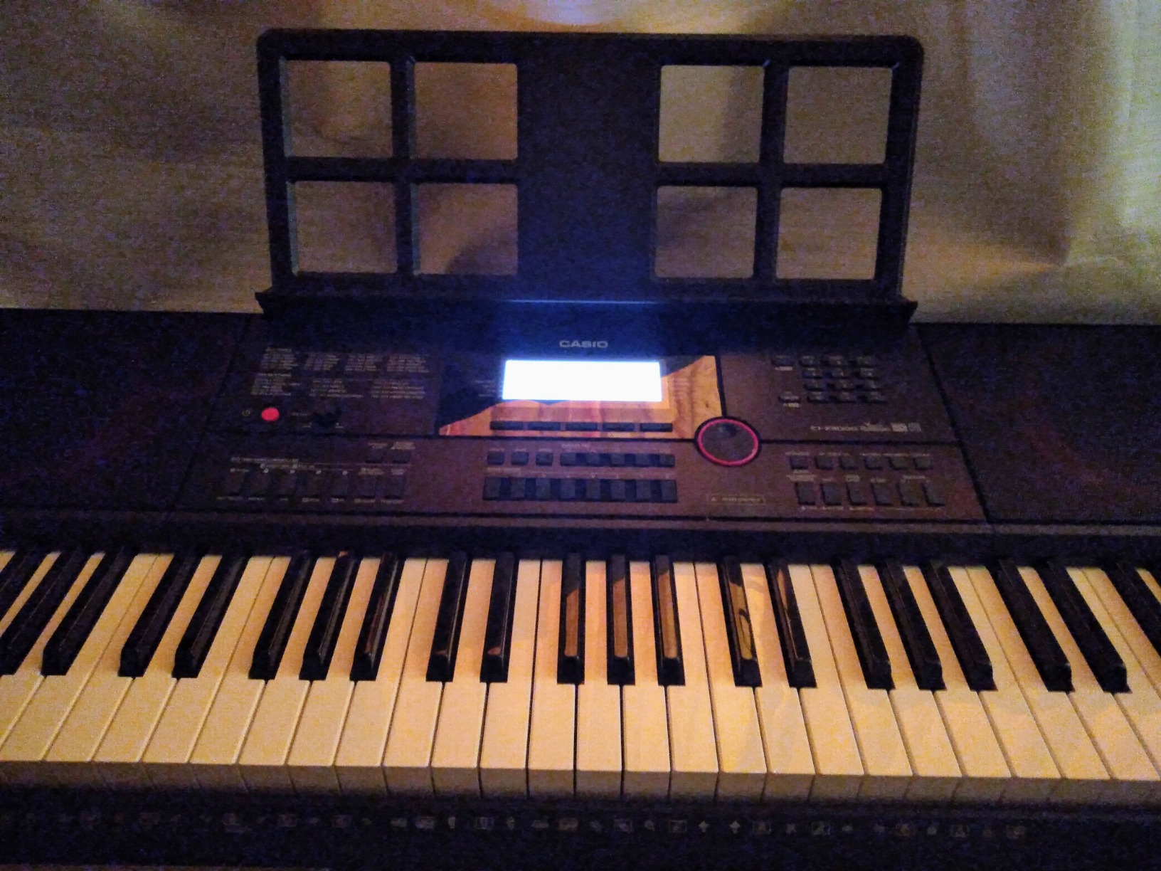Casio CT-X3000 61-Key Portable Arranger Keyboard with 800 Tones, 235 Rhythms, DSP Effects, 17-Track Recorder, USB MIDI, 12W Speakers, Phrase Pads, Aux In customer photo 1