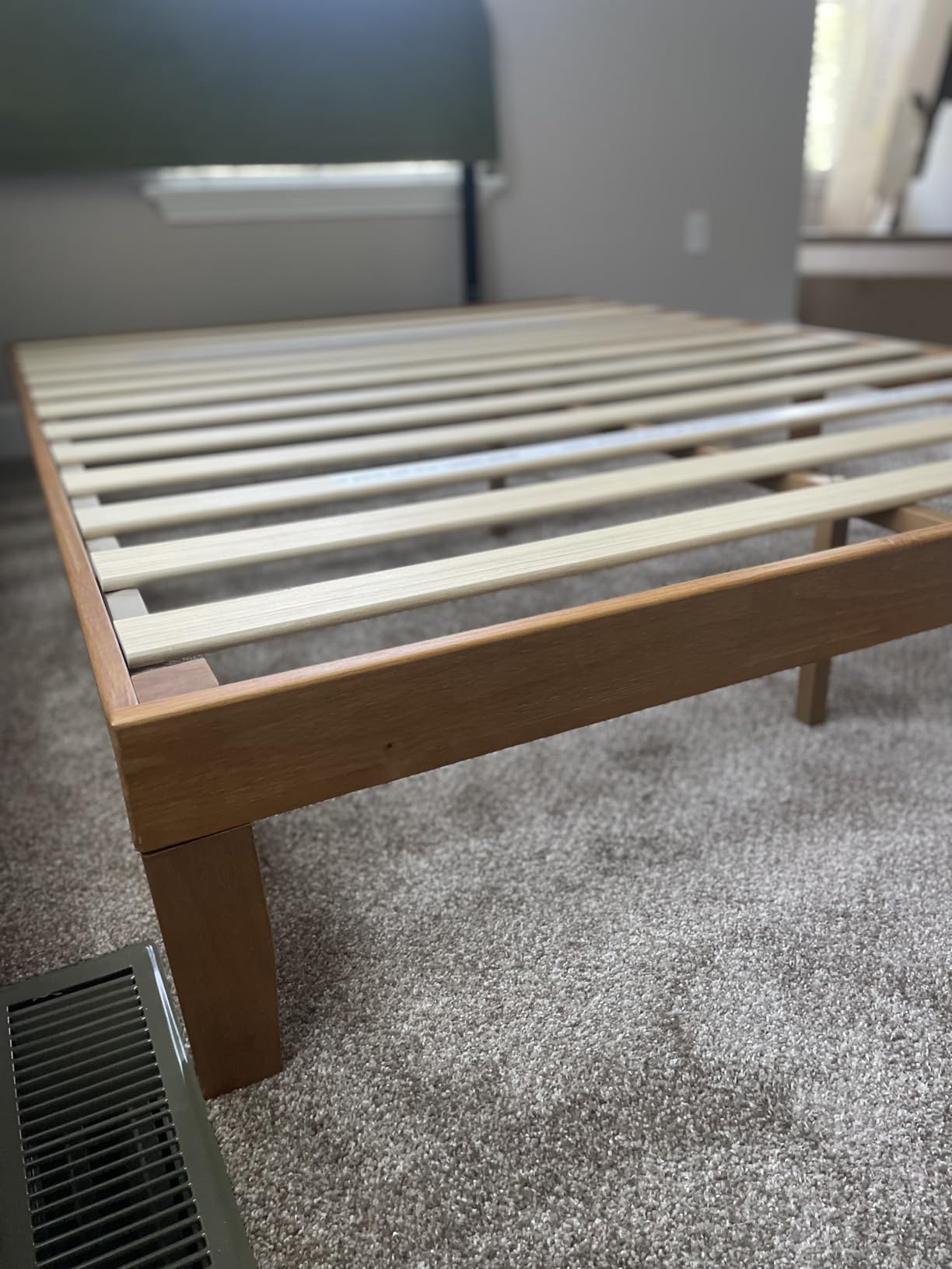 Mellow Naturalista Classic 12-Inch Solid Wood Platform Bed | Wooden Slats, No Box Spring Needed, Easy Assembly | Twin, Natural Pine customer photo 1