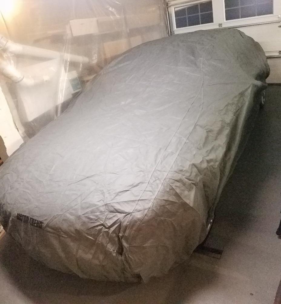 Motor Trend Breathable Lightweight Car Cover, Anti-Moisture Build-Up Water-Resistant Scratch-Resistant Travel-Friendly, Universal Fit for Cars SUVs Trucks Vans All-Weather Outdoor/Indoor, (XL) 210