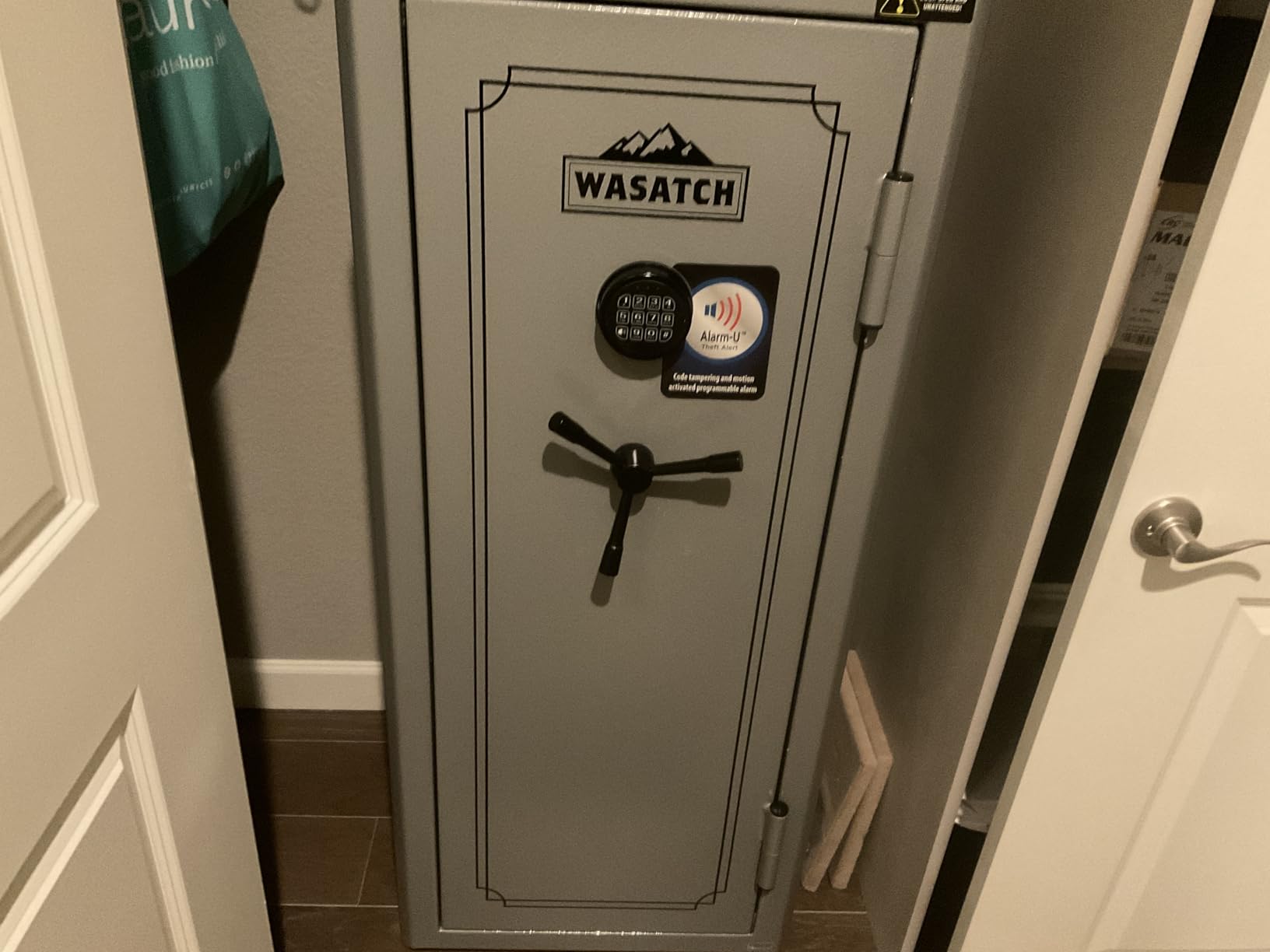 Wasatch 18-Gun Fireproof and Waterproof Safe with Electronic Lock, Gray (18EGW) customer photo 2