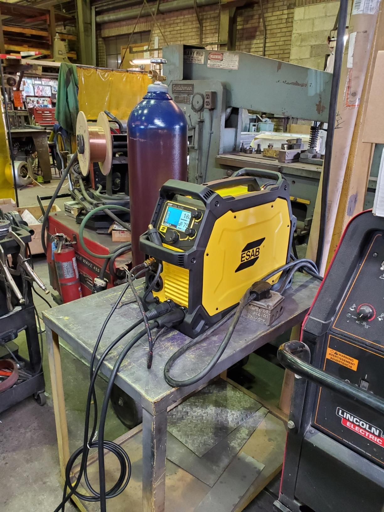 ESAB Rebel EMP 205ic AC/DC Multi-Process MIG/STICK/TIG Welder customer photo 1