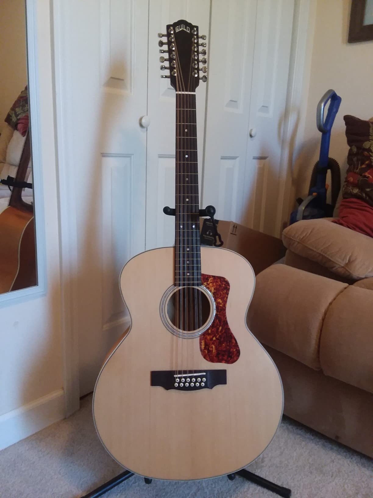 Guild F 2512E Jumbo 12 String AE Guitar Antq Brst customer photo 2