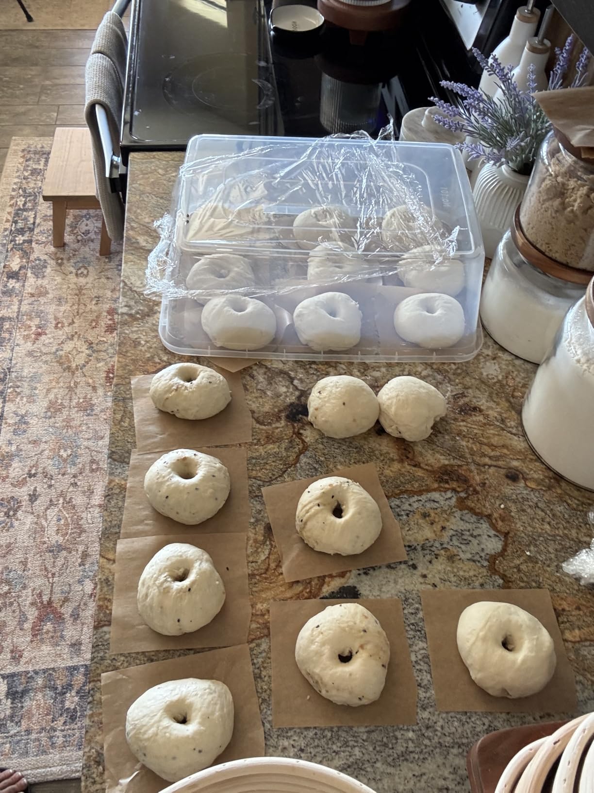 Vababa 2-Pack 16L Pizza Dough Proofing Box with Lid, Dough Rising Box customer photo 2