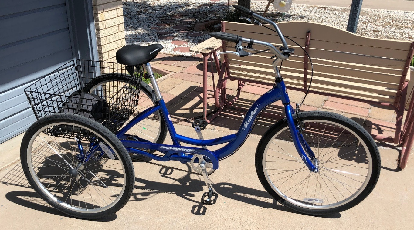 Schwinn Meridian Adult Tricycle, Full Size 3 Wheel Bike for Seniors, Low Step-Through Frame, Cruise in Style with Comfortable Upright Riding Position customer photo 1