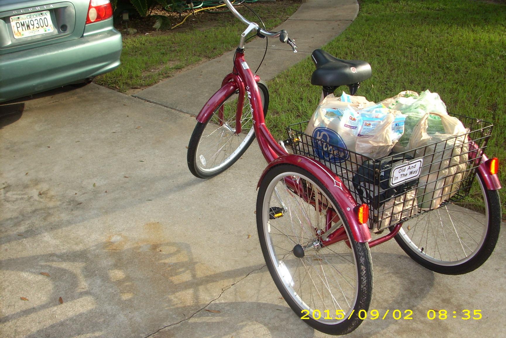 Schwinn Meridian Adult Tricycle, Full Size 3 Wheel Bike for Seniors, Low Step-Through Frame, Cruise in Style with Comfortable Upright Riding Position customer photo 2