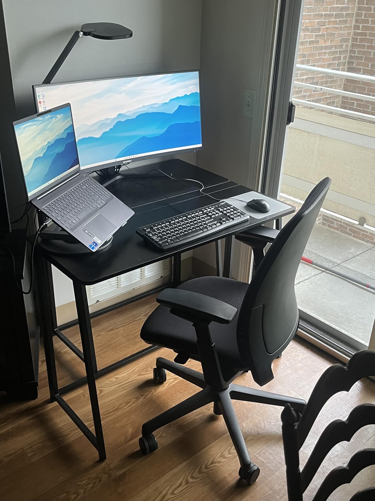 WOHOMO Folding Desk, Small Foldable Desk 31.5