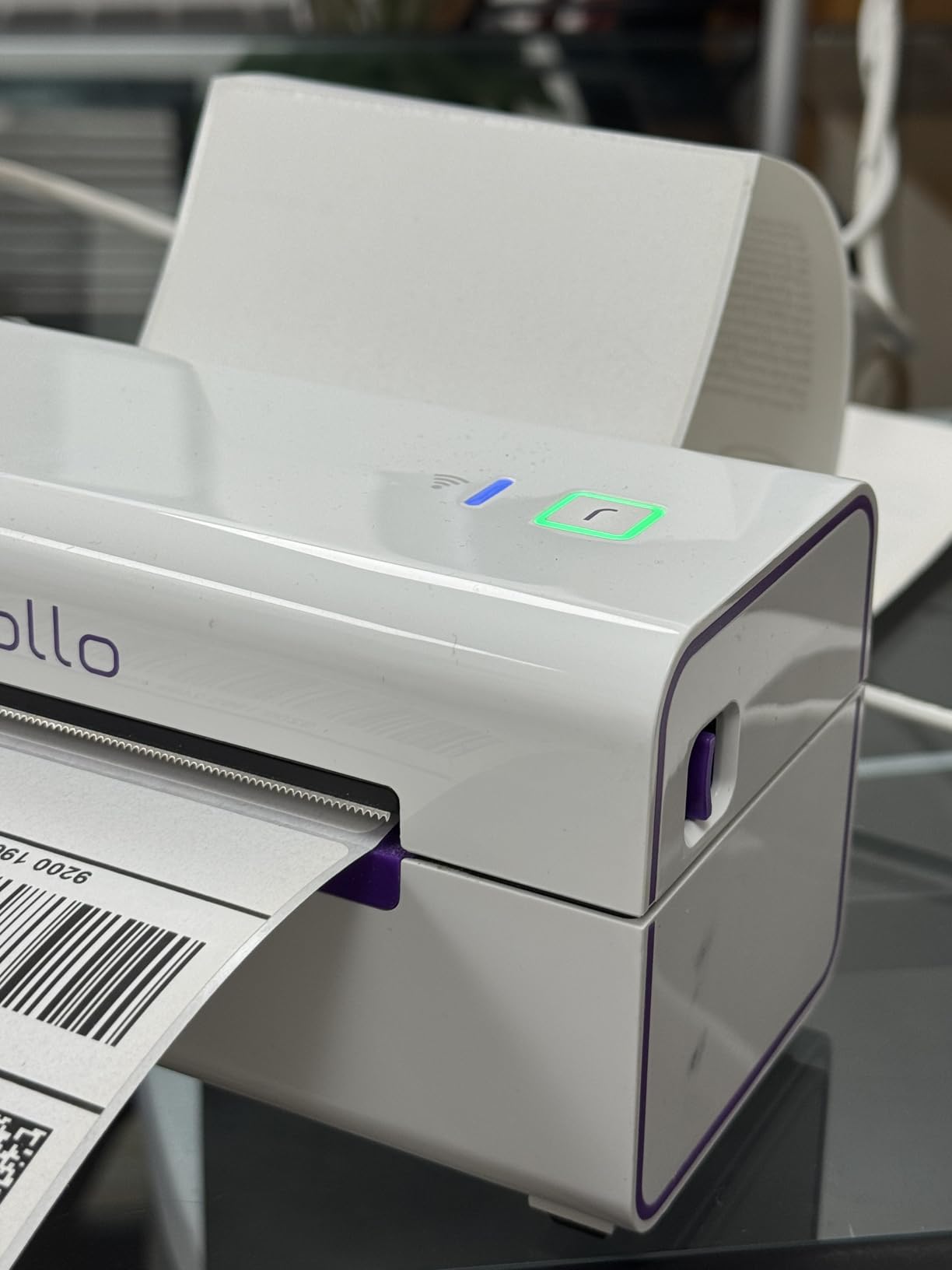 Rollo Wireless Shipping Label Printer - Wi-Fi Thermal Label Printer 4x6 for Shipping Packages - AirPrint from iPhone, iPad, Mac - Supports Windows, Chromebook, Android, Linux customer photo 2