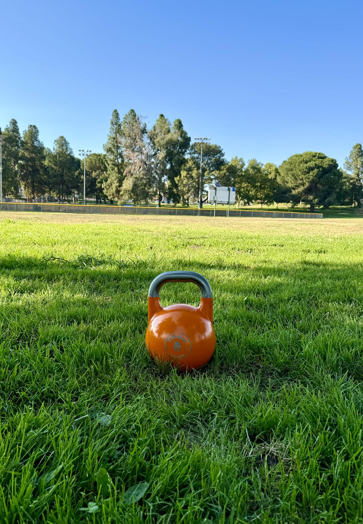 Titan Fitness Competition Kettlebell, Single Piece Casting, KG Markings, Full Body Workout customer photo 2