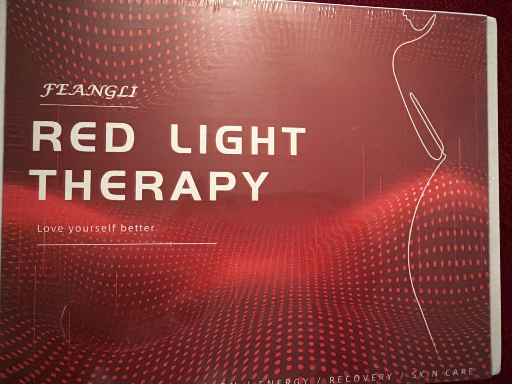 Red Light Therapy, Infrared Light Therapy for Body Waist Back Shoulder Leg Knee Muscle Relief, LED 3 Chips in 1 660nm 850nm Wearable Large Red Light Belt with Timer Remote, Ideal Gift for Woman Man customer photo 1