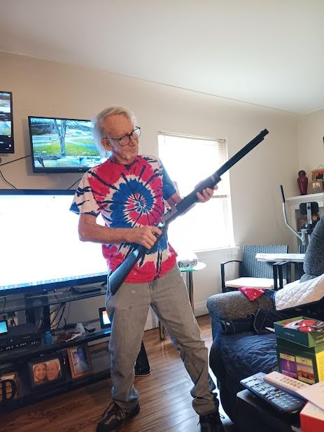 Barra Air Guns 1866 Cowboy Series Lever Action Air Rifle, Shoots .177 Caliber Pellets and BBS, 600-800 FPS customer photo 2