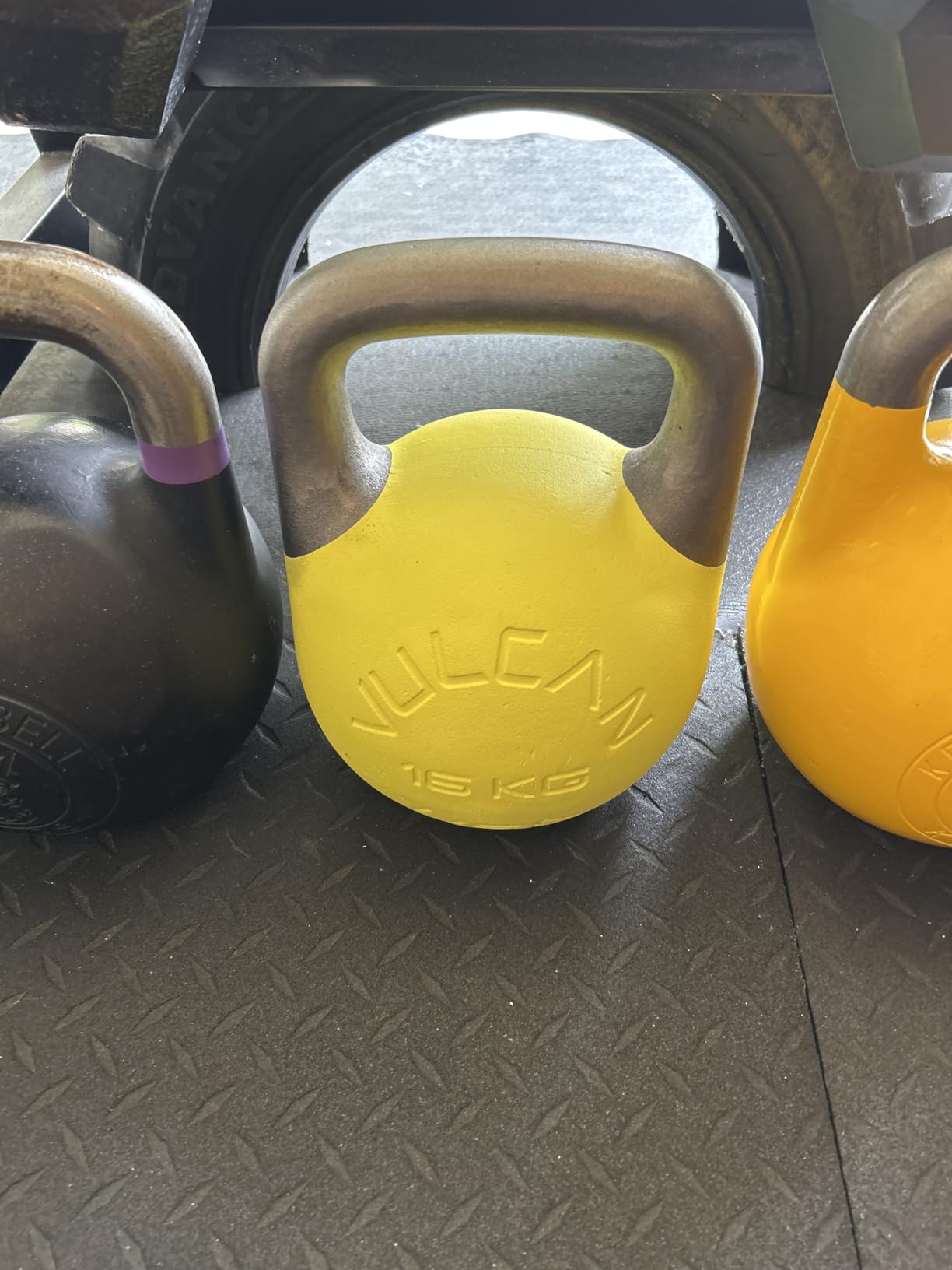 Vulcan Competition Kettlebell - Ergonomic Steel Design with 35mm Wide Grip Handle | Ideal for Strength Training and Workouts | Suitable for All Hand Sizes customer photo 1